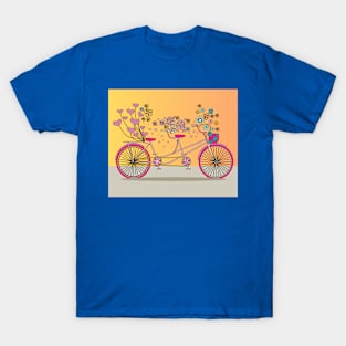 Retro Vintage Bicycle Biker Lover T-Shirt